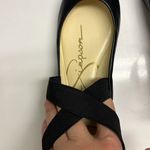 Jessica Simpson  Black Criss Cross Ankle Ballet Rounded Toe Flats- 6.5M Photo 2