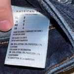 American Eagle  outfitters Dark hi rise shortie Blue Denim Jean Shorts Photo 4