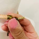 Boho Statement Rhinestone Bronze Necklace Orange Blue Purple Photo 4