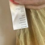 We The Free  T-Shirt Womens XS Green Lace Up Azalea Sun Washed Pirate Boho Photo 3