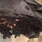 BLACK LACE TRIM DAINTY ROBE size XXL kimono bride bridesmaid NWT Photo 12