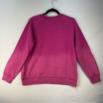 Disney  Hawaiian Aulani “Aloha” Pink Ombré Crewneck Sweatshirt Women’s Size Large Photo 5