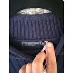 Vineyard Vines NWT Women's Roll Neck Stripe Sweater Dress Size L Merino Wool Photo 2