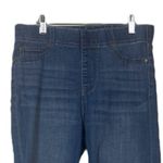 Liverpool Jeans Company Liverpool Jeans Skinny Crop Pull On Brinkley Dark Wash Mid Rise Women’s Size 8 Photo 3