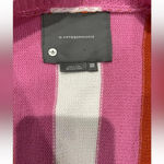 Anthropologie By  Striped Kimono Rainbow Knit Cardigan ONE SIZE Photo 4