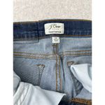 J.Crew Curvy Toothpick Jeans, Size 24, Dark Blue Wash, High-Rise Skinny Fit Photo 2
