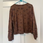 Splendid Corinna Leopard Print Sweatshirt Photo 5