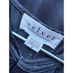 Velvet by Graham & Spencer Navy Blue Satin Kambree Midi Slip Dress Size Small Photo 4