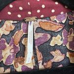 Free People  Fiorella Shorts Romper Midnight Combo Maroon Medium Photo 3