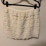 Nordstrom White Lace Miniskirt Photo 2