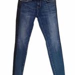 Current/Elliott Current Elliott Rolled Skinny Jeans Loved Tux Black Lace Wash Women’s Size 28 Photo 10