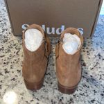 Soludos  Delancey Bootie Suede Tan Size 5.5 New In Box‎ Photo 6