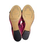 Tahari  Gustave Flats Size 6.5 Snakeskin Print Multicolor Slip On Ballet Shoes Photo 10