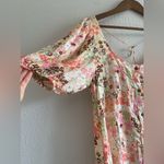 Free People  Callie Button Front Puff Sleeve Printed Tunic Mini Dress - S… Photo 4