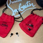 Christian Louboutin French Tutu Button Black Leather Booties Size 36, US 6, USED Photo 10