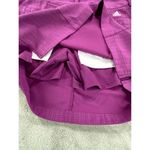 Adidas  Climacool Skirt Skort Women's 4 Purple Check Lined Slash Pockets Zip Fly Photo 4
