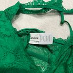 Aerie Green Padded Lace Bralette Photo 2
