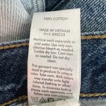 PacSun  Color Block High Rise Straight Women's Blue Jeans Size 23 Button Fly Photo 9