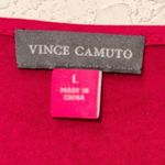 Vince Camuto Hot Pink Sheer Long Sleeve Blouse Photo 3