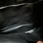 Perlina  Classic Black Leather Tote Photo 3