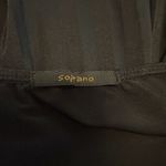 Soprano Vintage Y2K  Black Backless Halter A Line Dress, Size Small Photo 6