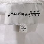 Freshman 1996 Ivory Crochet Knit Boho Sleeveless Midi Dress Size Medium Photo 6