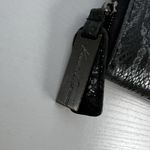 Kenneth Cole large  zip around organizer bifold embossed grey leather wallet Photo 2