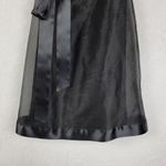 Dessy Collection Dress 4 Black Strapless Bow Tie Belt A Photo 7
