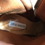 Steve Madden  olive/army green suede bootie heels - 9 Photo 6