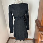 Wilfred Aritzia black and white zipper front long sleeve dress size Small Photo 5