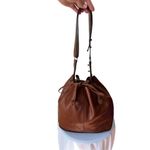 JO BRAND AUTHENTIC MEXICAN LEATHER BUCKET BAG PURSE Photo 4