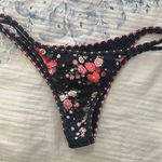 Bydee Swimwear Women’s bikini bottom in Sakura Print Black Size M Photo 0