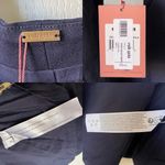 Cult Gaia  Katella Corset Top Zip Front Halter Navy Deep Lake 2 NWT Photo 5