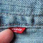 Levi's  505 Straight Leg Blue Jeans Womens Size 30 Inch Waist Denim Work Distress Photo 5