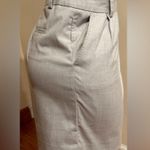 Gap Stretch Gray Mini Skirt With Pockets Sz 12 Closure 2 Hooks & Zipper Front. Photo 1