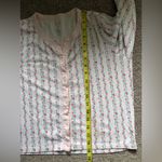 Roller Rabbit Heart Vine Nessa Cardigan in Rose Pink Size Medium Pima Cotton Photo 14