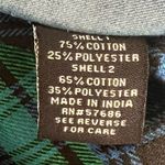 Miss Lili Plaid Denim Shirt Button Photo 9