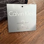 Calvin Klein steel grey lace coverage level 2 underwire bra, size 36B, NWT Photo 4