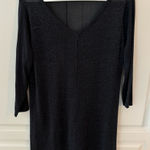 Esmara‎ dressy dress. Bright silver thread throughout. Black Size L Photo 0