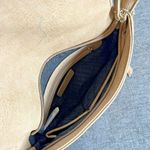 Steve Madden Crossbody Bag Tan Saddle Messenger Handbag Purse Faux Leather Suede Photo 3