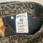 PTCL Ethical Brand Animal Print Wide Leg Women's Jeans S22 Brown Size 28 Photo 3