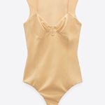 ZARA  Bodysuit Mustard Yellow Photo 0