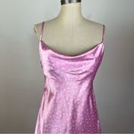 ZARA  Pink Floral Satin Slip Dress Photo 3