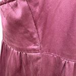 Free People  Babydoll Silk Midi Dress in Eggplant Photo 8