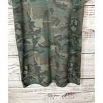 Caution To The Wind Womens Crew Neck Short Sleeve Camo Dress Green Size Medium Photo 2