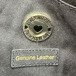 Love moschino classic backpack in black and red Photo 9