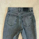 Abercrombie & Fitch The Ankle Straight Ultra High Rise Jeans Black Size 25/0 Photo 4