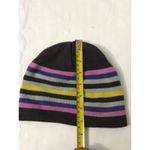 Target Multicolor Striped Beanie Hat O/S Winter Boho Casual Classic Normcore Streetwear Photo 5