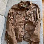 Eddie Bauer  brown linen jacket Photo 1