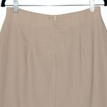 Giorgio Armani  Mini Skirt Wrap Style Beige Size 12 Photo 6